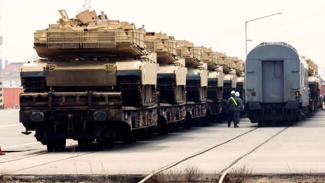 US-Armee verschifft 415 Schiffscontainer mit mehr als 5.000 Tonnen Munition nach Deutschland