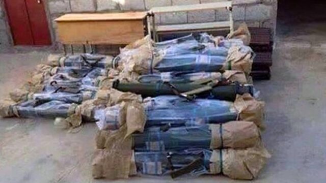 irakische armee findet schwere us waffen in waffenlager des islamisches staates