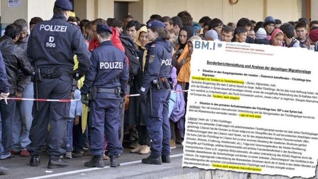 Geheimer Asylbericht: „Innere Sicherheit nicht mehr gewährleistet“