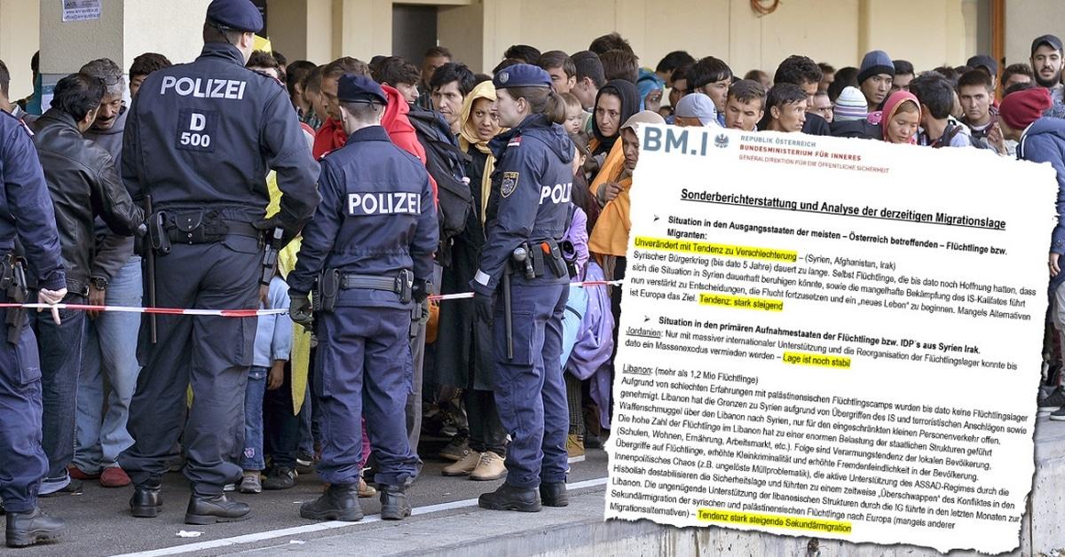 Geheimer Asylbericht: „Innere Sicherheit nicht mehr gewährleistet“