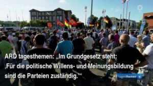 Die ARD tagesthemen belügen die Zuschauer jetzt schon über das Grundgesetz 2 ARD tagesthemen 25. August 2016