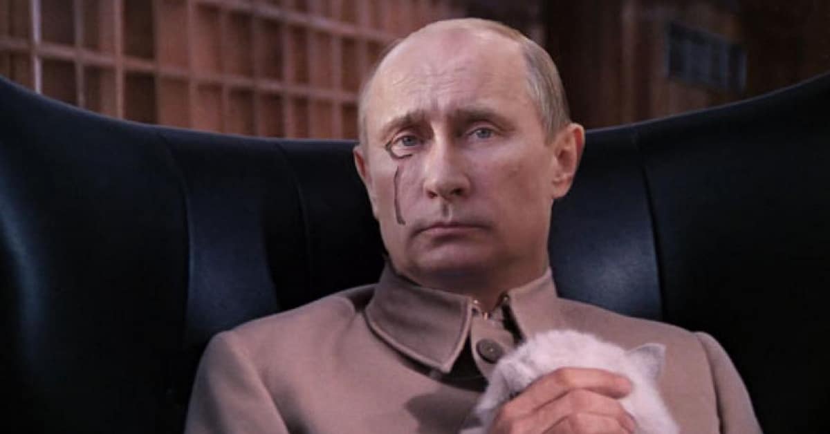 Wladimir Putin, als Bösewicht für die Medien unbezahlbar