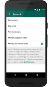Das müssen Sie JETZT tun, damit Whatsapp Ihre Nummer nicht weitergibt 2 account-info-teilen_1474452654