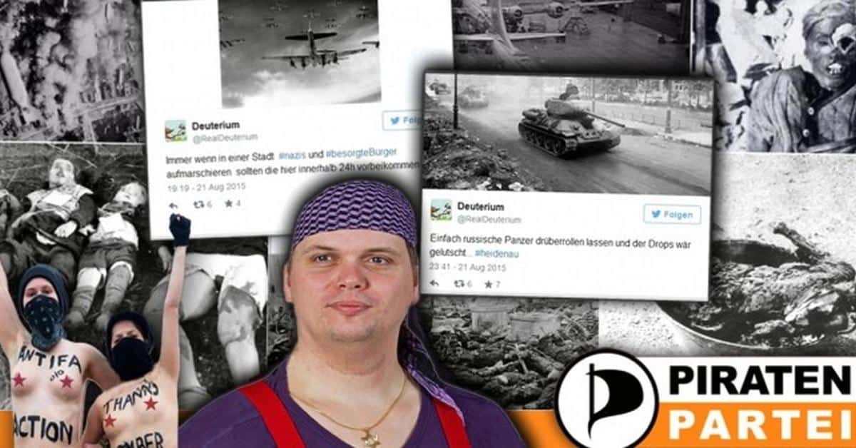 Die Mordphantasien des Piraten Brunner: „Deutsche mit Panzern überrollen“