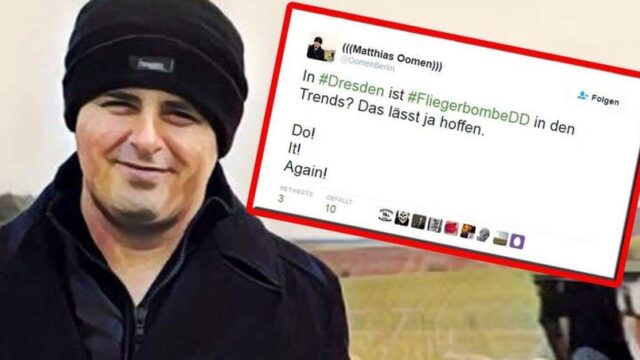 Grünen-Politiker fordert Bombardierung von Dresden