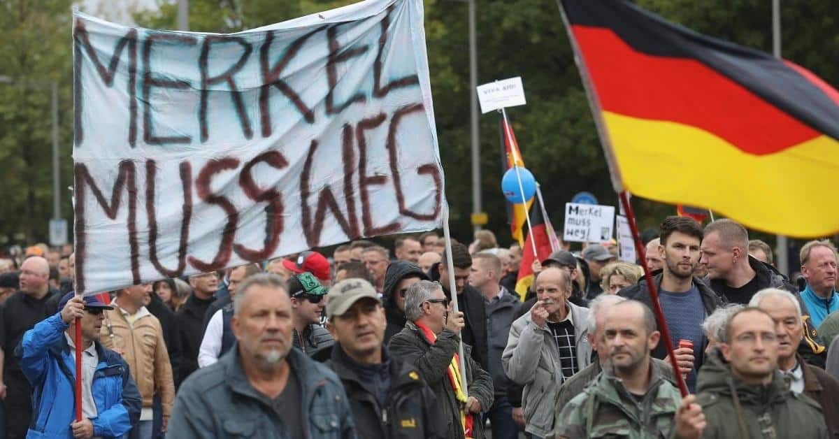 Die bösen Bürger störten die Feier in Dresden! Linke Hetze im Schafspelz