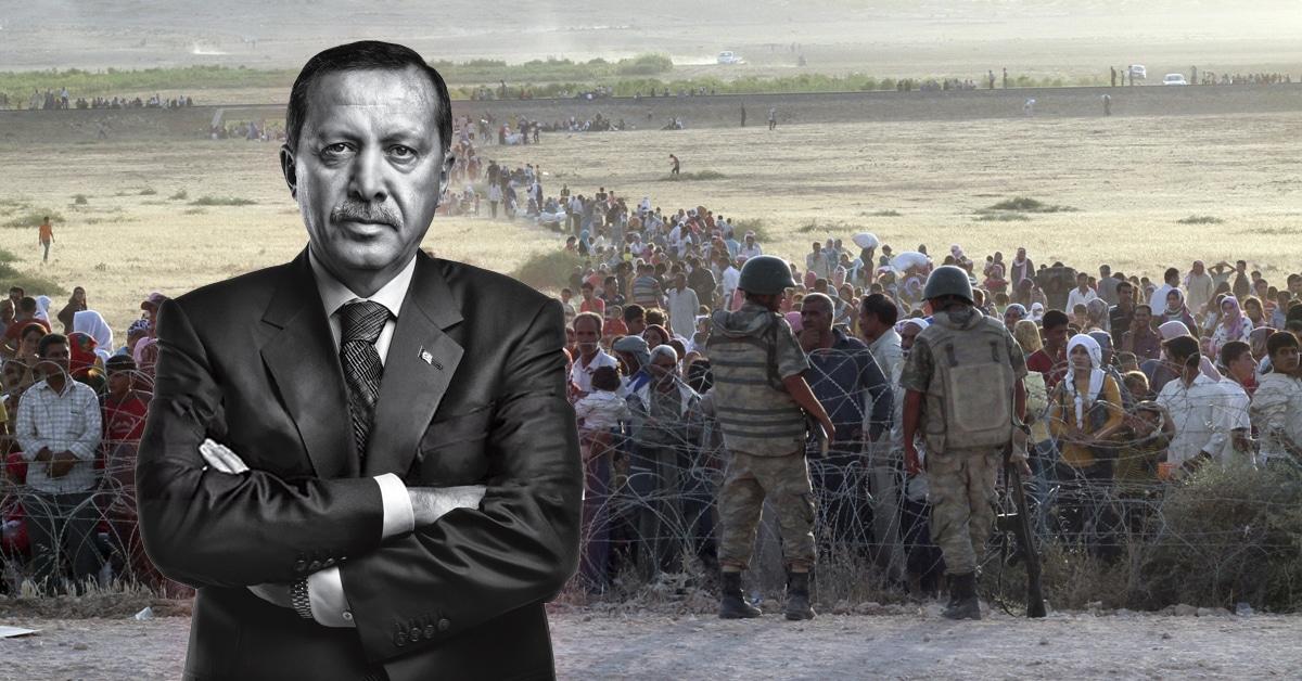 Schlepper Erdoğan: „Wir werden Europa mit 3 Millionen Flüchtlingen überfluten!“