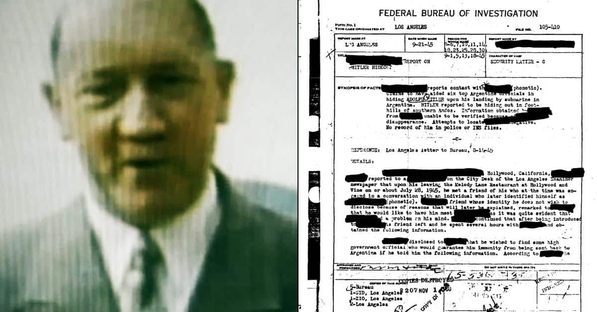 FBI-Dokument veröffentlicht: Adolf Hitler und Eva Braun nach Argentinien geflohen