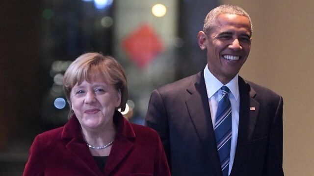 Merkel konform mit ihrem Dienstherren Obama: Syrische Flüchtlinge „flohen vor Assad, nicht IS“