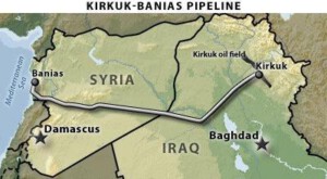 Vergleichen Sie einmal, welche Gebiete der IS oder die al-Nusra-Front im Nordirak und in Syrien heute besetzt halten und wo die Pipeline hätte verlaufen sollen. 
