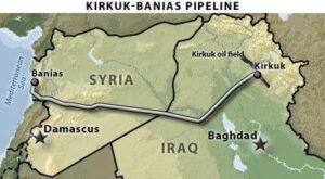 Vergleichen Sie einmal, welche Gebiete der IS oder die al-Nusra-Front im Nordirak und in Syrien heute besetzt halten und wo die Pipeline hätte verlaufen sollen.