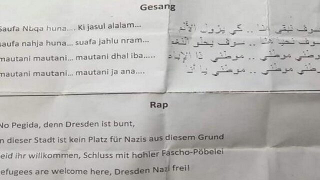 Der Linksstaat bei der Arbeit: Schüler in Meißen müssen Anti-Pegida-Lied singen