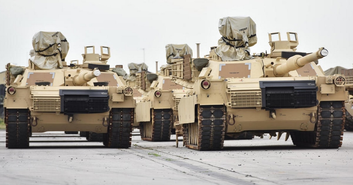 US-Kampfpanzer in Bremerhaven: Um Europa vor den Russen zu retten, müssen wir es zerstören