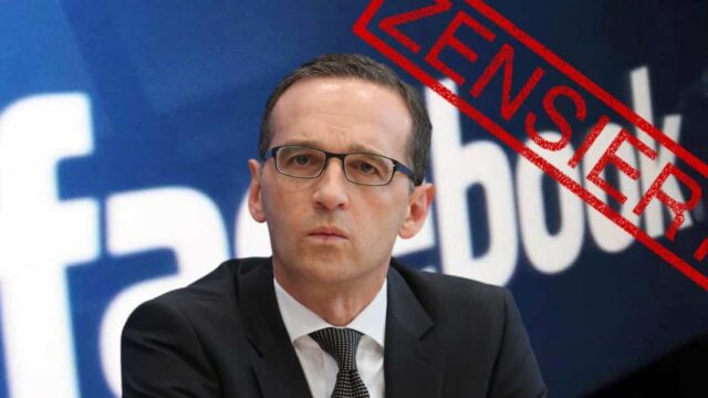 Neues Zensurgesetz von Heiko Maas billigt STASI-Methoden und legalisiert politische Verfolgung