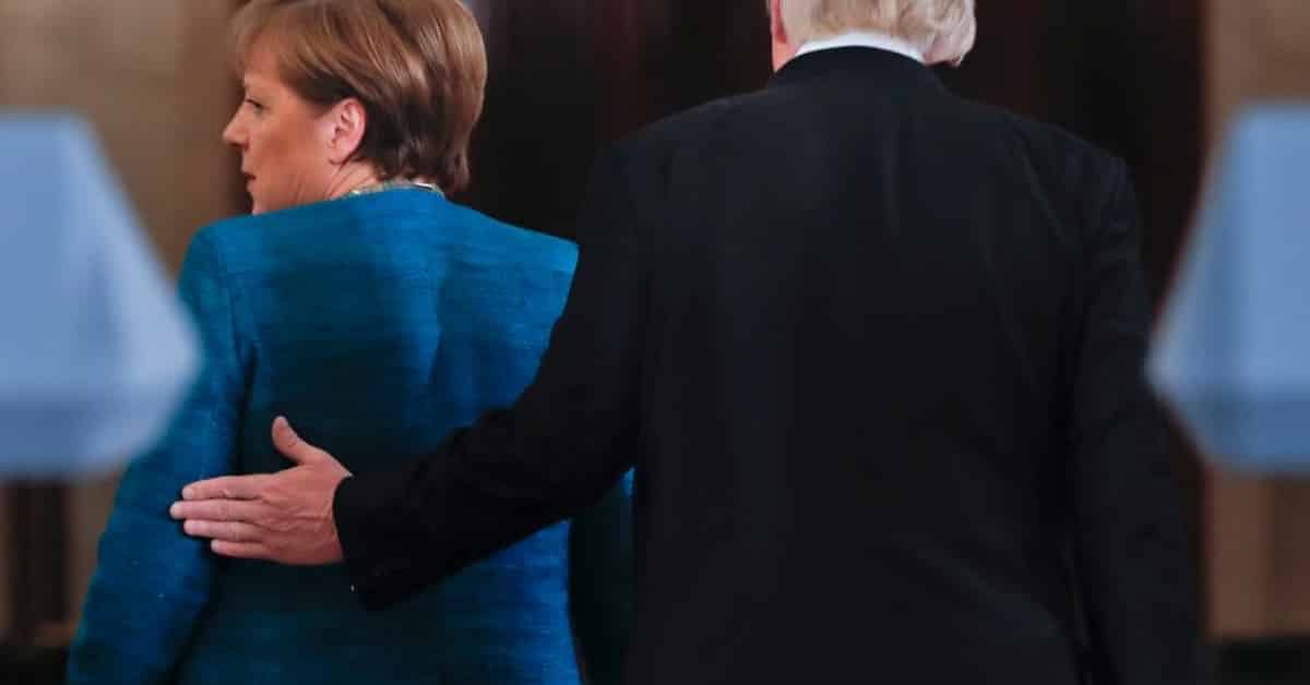 Halleluja: Trump bekennt sich zur NATO - Merkel mit Leckerli für den Schutzgeld-Erpresser