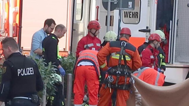 Leipzig: Flüchtling wirft von Hoteldach Ziegelsteine auf Passanten und springt in den Tod