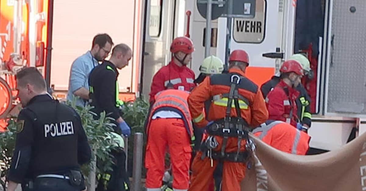 Leipzig: Flüchtling wirft von Hoteldach Ziegelsteine auf Passanten und springt in den Tod