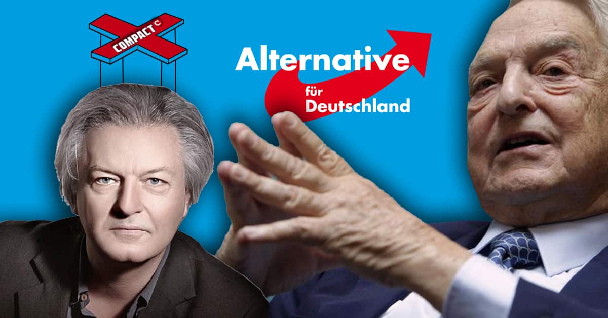 Im Bund mit dem Teufel? COMPACT und Elsässer als Handlanger von George Soros in Deutschland
