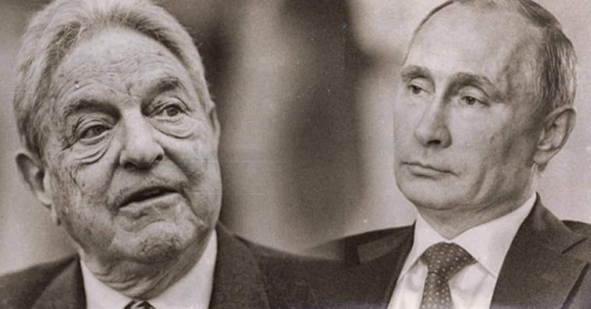 Wladimir Putin warnt George Soros: Wir werden Farbrevolutionen in Russland verhindern