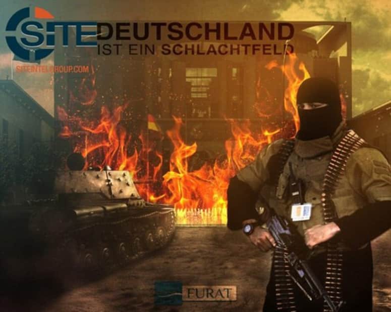 Terrorangst im Bundeskriminalamt: Muslime rufen dazu auf, Angela Merkel wegzubomben