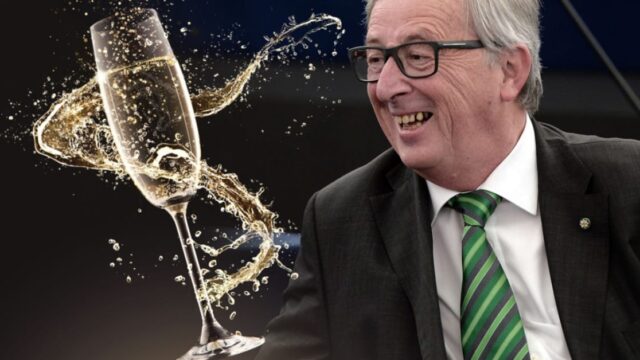 Cognac schon zum Frühstück? EU-Präsident Juncker torkelt total besoffen zu UN-Gipfel