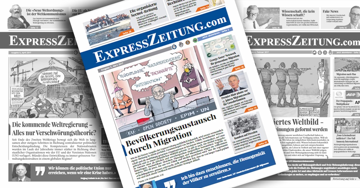 Tipp! Alternativer Qualitätsjournalismus aus der Schweiz: Die neue ExpressZeitung stellt sich vor