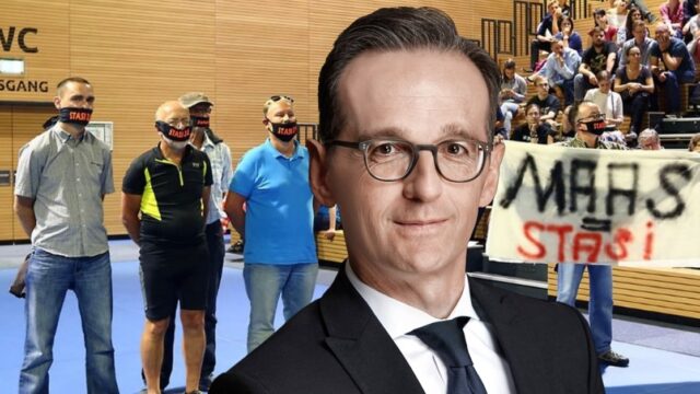 Inquisitor Heiko Maas aus Dresden verjagt – Polizeipräsident beschimpft Bürger als Pöbel