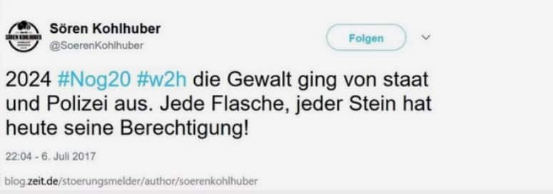 Dümmer geht's immer: So dreist relativieren Politiker und Medien den Linksterror von Hamburg