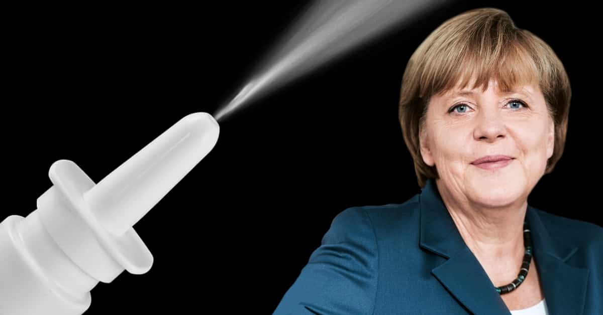 Drogen für kritische Bürger: Merkel-Regime testet Nasenspray gegen „Fremdenfeindlichkeit“