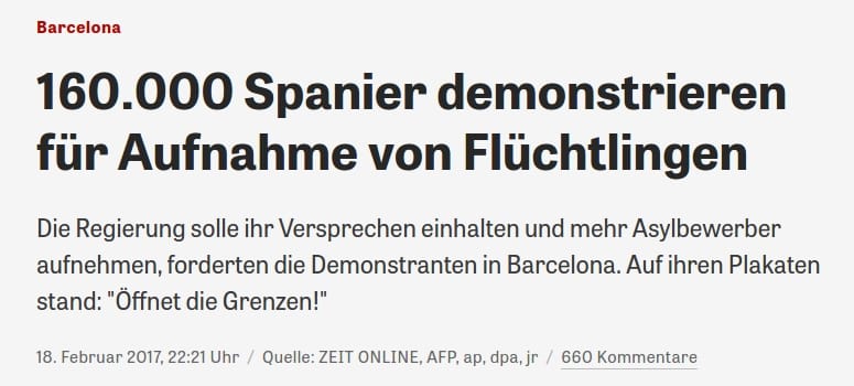 Barcelona-Anschlag: Wer mehr Migranten fordert, darf nicht jammern, wenn er Terroristen bekommt