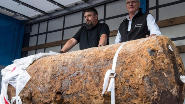 ARD und ZDF verschweigen die britische Herkunft einer 1,8 Tonnen schweren Bombe in Frankfurt