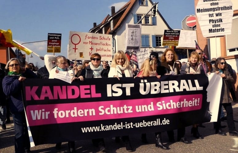 Bürgerkrieg in Kandel: Linksextremisten machen Jagd auf Polizisten und friedliche Demonstranten