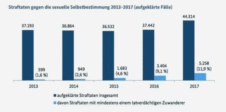 Krieg gegen das deutsche Volk: Über 40.000 einheimische Opfer pro Jahr durch Migrantengewalt