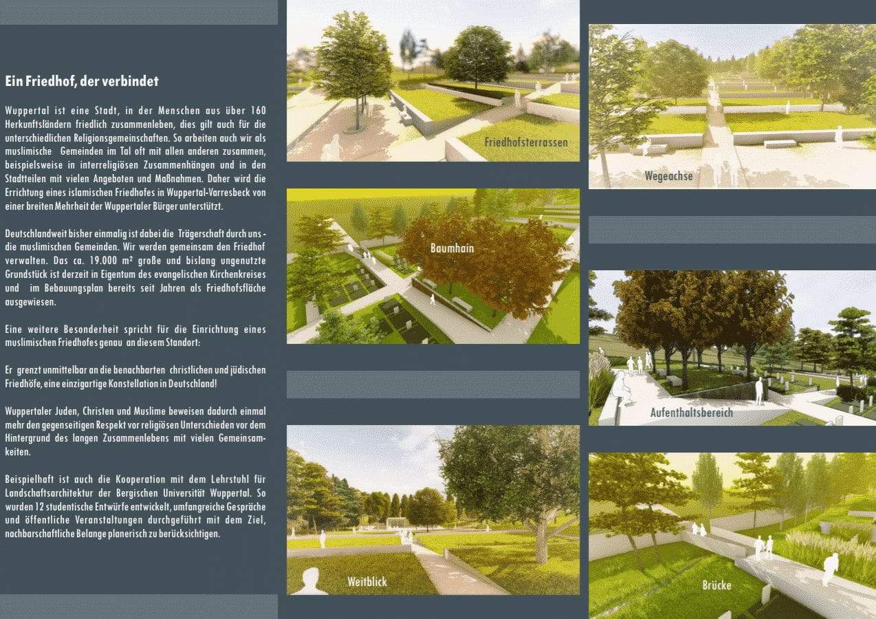 Wuppertal: Deutsche sollen 500.000 Euro für diesen luxuriösen Moslem-Friedhof zahlen