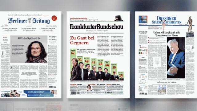SPD-Medienimperium: 50 Zeitungen sorgen täglich für Propaganda und Gleichschaltung
