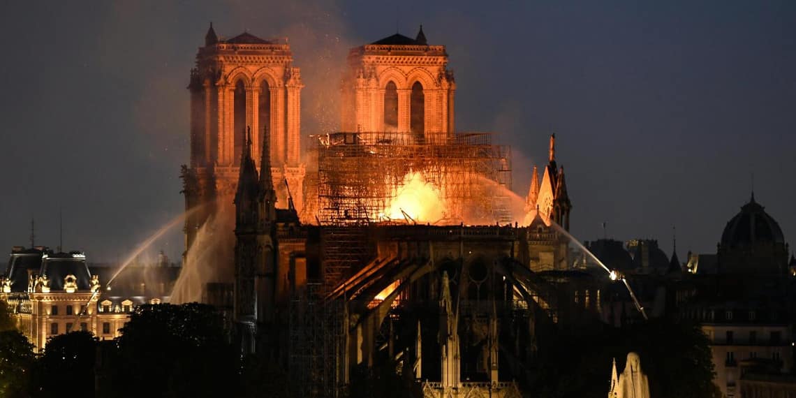 Notre-Dame: Jeden Tag werden Kirchen von Moslems vandalisiert, vollgekotet und angezündet