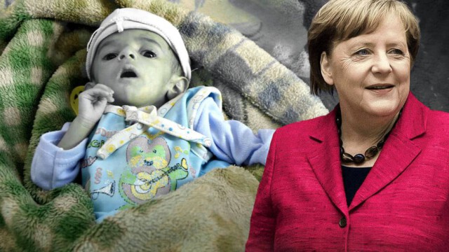 Merkel hilft bei Massenmord im Jemen: Araber töten mit deutschen Waffen alle 10 Minuten ein Kind
