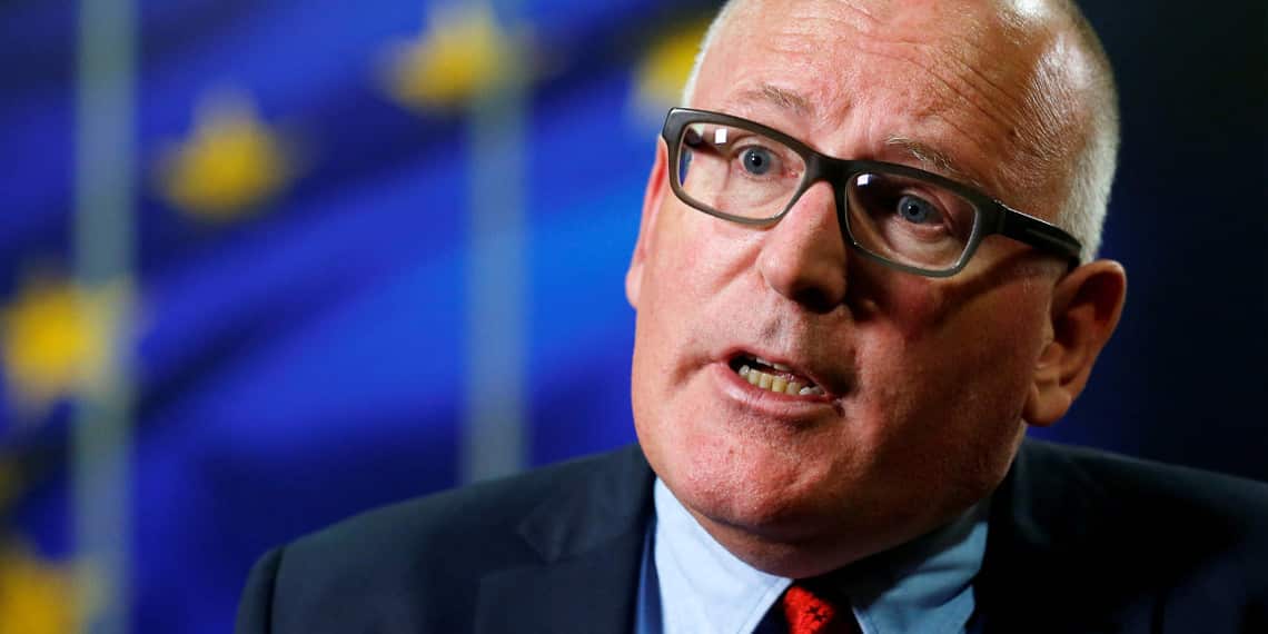 Frans Timmermans – EU-Vizepräsident schwadroniert über Völkermord an Europäern