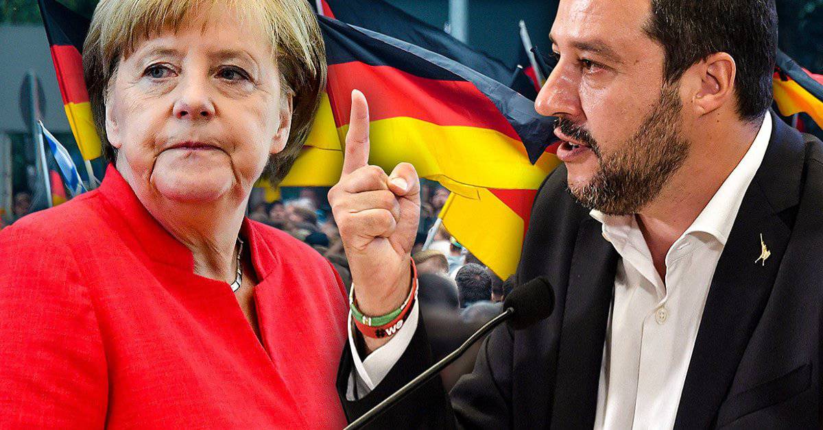 Regierungswechsel in Italien: Angela Merkel organisierte Sturz von Matteo Salvini