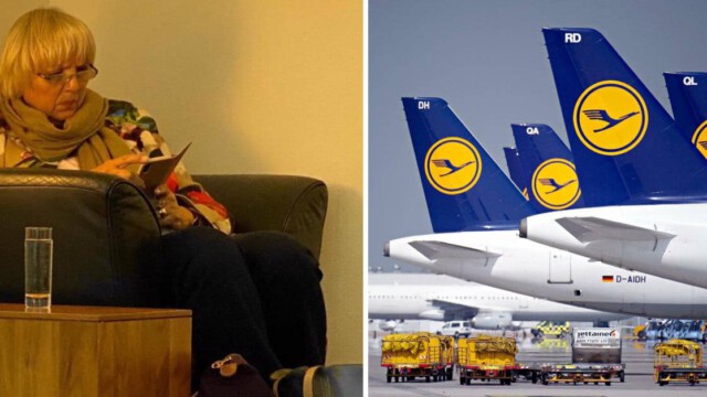 Claudia Roth will Deutschen das Fliegen verbieten und wird in Vielflieger-Lounge erwischt