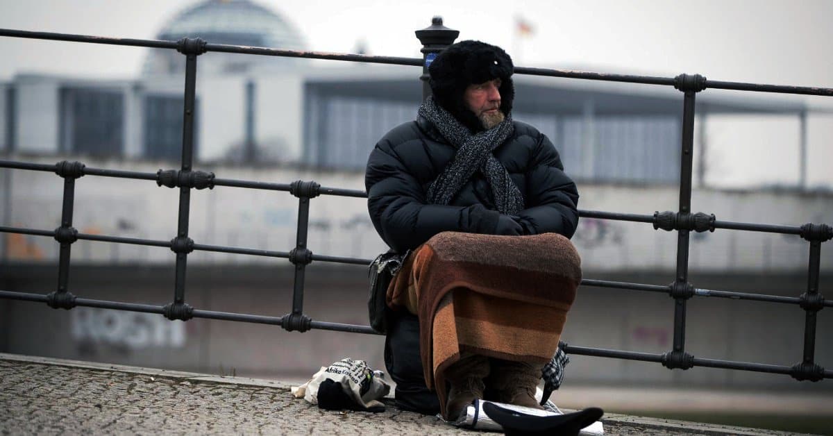 Winter in der BRD: Berliner Senat will Obdachlose erfrieren lassen