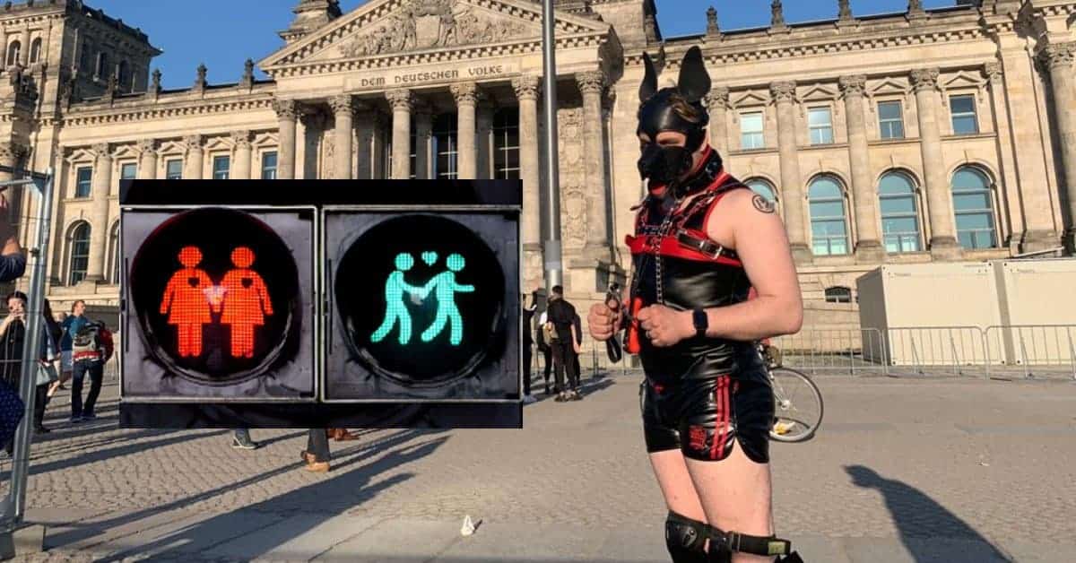 Perverse Homo-Propaganda: SPD führt schwule Ampelmännchen in Hannover ein