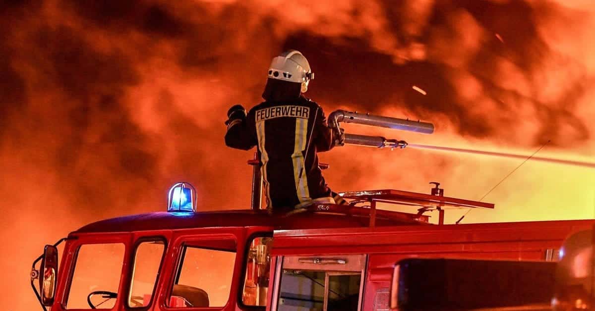 Brandstiftung in Wanzleben: Syrer fackelt Asylunterkunft ab - 100.000 Euro Schaden