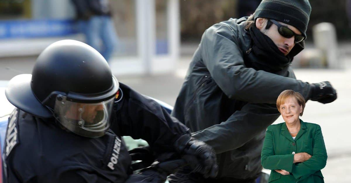 Das antideutsche Merkel-Regime erklärt ehrenhafte Polizisten zum Feindbild