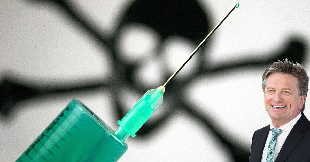 Unfassbar: Grüner Minister wirbt für Corona-Impfung mit hochgiftigem Formaldehyd