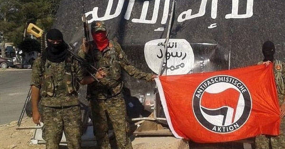 Aufgedeckt: Linksterroristische ANTIFA fährt zu militärischer Ausbildung nach Syrien