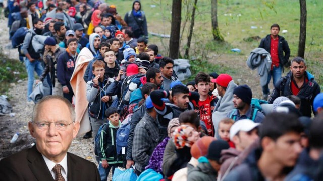 Vom EU-Asylzentrum direkt ins Schlaraffenland: Schäuble will Migrationszahlen explodieren lassen