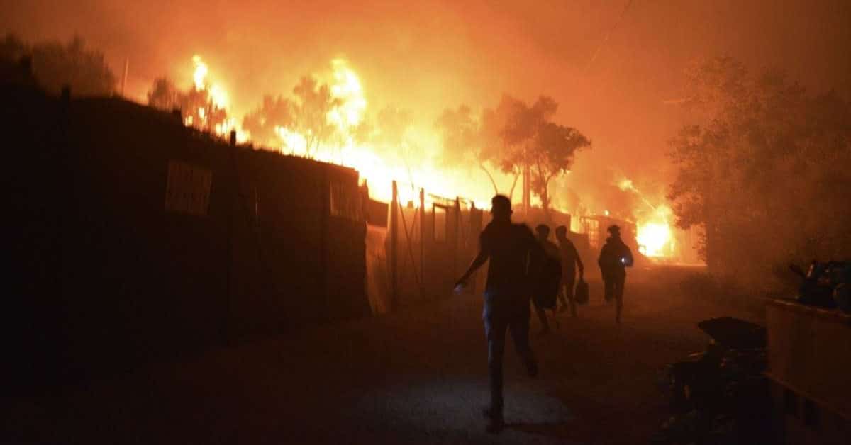 Asyllobby will Brandstifter-Migranten von Moria zur Belohnung nach Deutschland holen