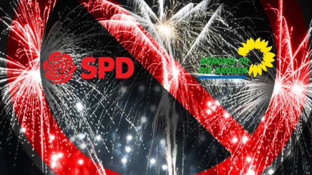 Verbotswahn: SPD und Grüne wollen Feuerwerk zu Silvester untersagen