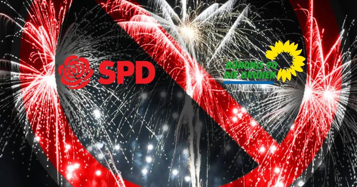 Verbotswahn: SPD und Grüne wollen Feuerwerk zu Silvester untersagen
